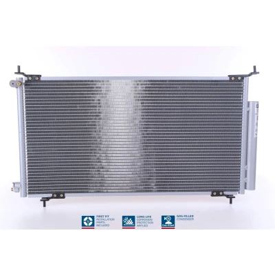 Abbildung von NISSENS 94772 Klimakondensator mit Trockner Aluminium 708 R 134a