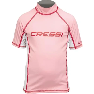 Abbildung von Cressi Kinder Rash Guard,Rosa, M/3 (Herstellergröße:8 9 Jahre)