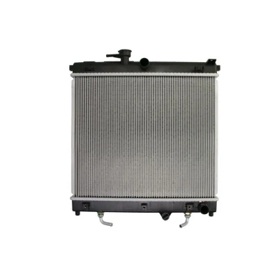 Abbildung von NRF 550291 Kühler, Motorkühlung Aluminium 439 375 22 Kühlrippen gelötet
