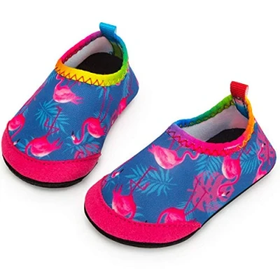 Abbildung von Yorgou Baby Strandschuhe Schwimmschuhe Badeschuhe Wasserschuhe Schnelltrocknende Aquaschuhe rutschfest Barfuss Schuh für Kinder Beach Pool…