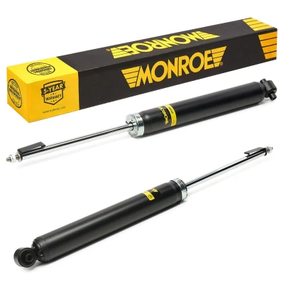 Abbildung von MONROE 25505 Stoßdämpfer Gasdruck Zweirohr Teleskop unten Auge, oben Stift PEUGEOT: 308 I SW, CC, 307 Hatchback