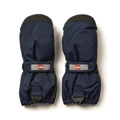 Abbildung von LEGO kidswear Fäustling für Kinder, Größe: 122, Dark navy