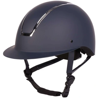 Abbildung von Harry&#039;s Horse Sicherheitsreithelm, Royal Matt 55 57 Marine / Silber