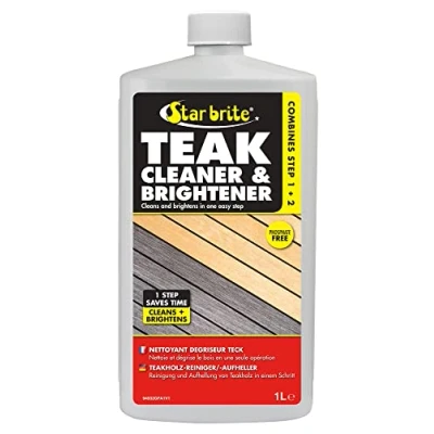 Abbildung von STAR BRITE Teakholz Reiniger/ Aufheller Reinigung und Aufhellung von in einem Schritt