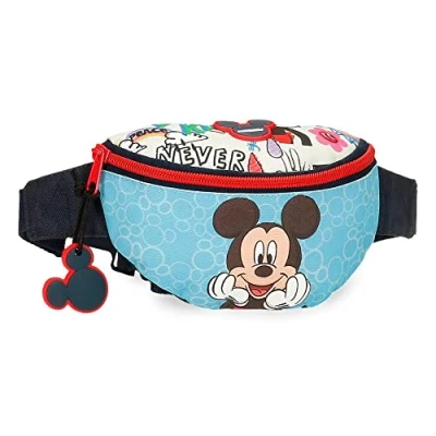 Abbildung von Disney Mickey Be Cool Bauchtasche Blau 27x11x6,5 cm Polyester