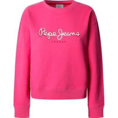 Abbildung von Pepe Jeans Maddy Sweatshirt, Damen, Größe: Small, Fuchsia