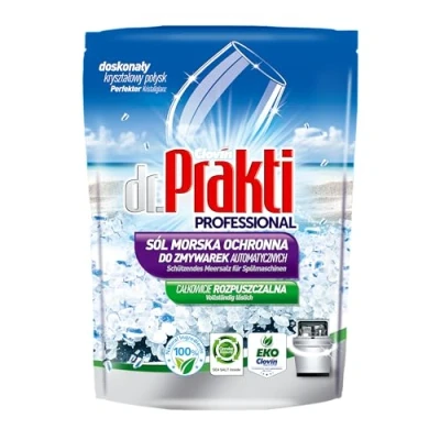 Abbildung von dr.Prakti Meersalz für Geschirrspüler (Doypack) 1,5 kg