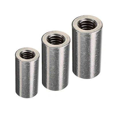 Abbildung von DOJA Industrial GEWINDEMUFFE M8 PACK 30 Gewindemuffen für Einschraubmutter Gewindefitting Muffe innengewinde Gewindestange Verbindungsmutter Doppelmuffe Langmuttern Distanzbolzen