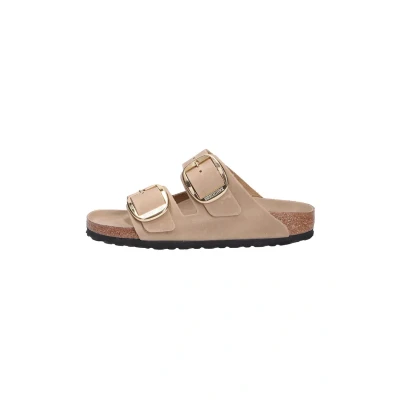 Abbildung von Birkenstock Pantolette flach, Damen, Größe: 38, Tabaccobrown Schuhe