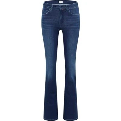 Abbildung von MUSTANG Damen Style Shelby Slim Boot Jeans, Mittelblau 682, 33 W/ 34 L