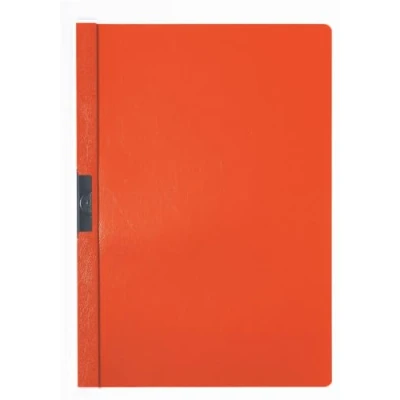Abbildung von Durable Klemm Mappe Duraclip Original 30 (für 1 Blatt A4), 25 Stück, orange, 220009