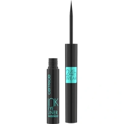 Abbildung von Catrice Ink Eyeliner Waterproof, Nr. 010, Schwarz, abdeckend, Ultra Expressergebnis, farbintensiv, matt, vegan, wasserfest, ohne Mikroplastikpartikel, Parfüm, 1er Pack (1.7ml)