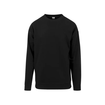 Abbildung von Urban Classics CREW NECK Sweatshirt, Herren, Größe: 3XL, Black