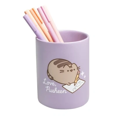 Abbildung von Grupo Erik Stiftehalter Pusheen Cat Schreibtisch Organizer Stifköcher Zubehör Offizieller Fanartikel Stifte Kawaii Deko