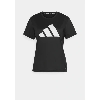 Abbildung von adidas Performance RUN IT TEE Sport Tshirt, Damen, Größe: Small, Black
