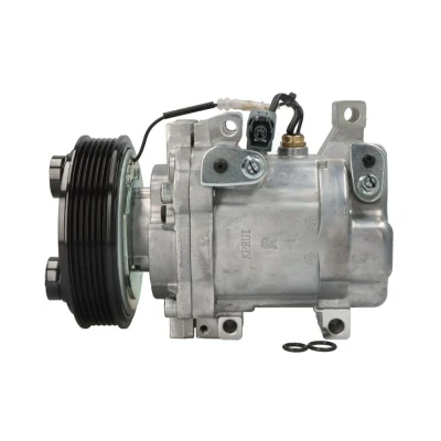 Abbildung von NRF EASY FIT 32408 Kompressor H12A1 12 PAG 46 mit Kompressoröl, Dichtring MAZDA: 3 Hatchback, 6 Saloon