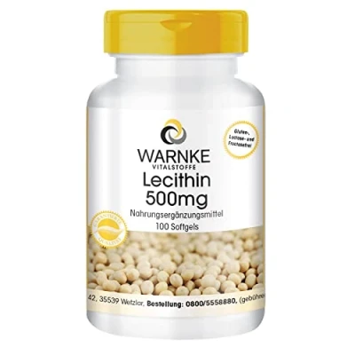 Abbildung von Lecithin 500 mg Kapseln
