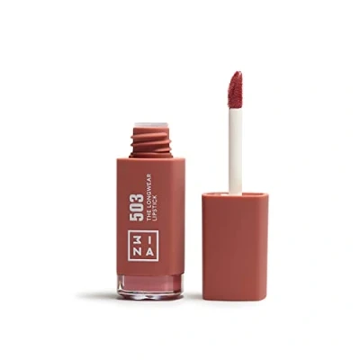 Abbildung von 3ina THE Longwear Lipstick Flüssiger Lippenstift, Größe: 6 ml, 503 nude