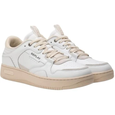 Abbildung von Replay Herren Gmz3g .000.c0036l Sneaker, 123 White Off Wht, 42 EU