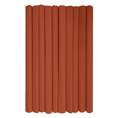 Abbildung von Interdruk Crepe Paper Rolls for Kids, DIY and Decorations Pack of 10 Reels (50cm x 200cm, 28g/m2) 26 Light Brown