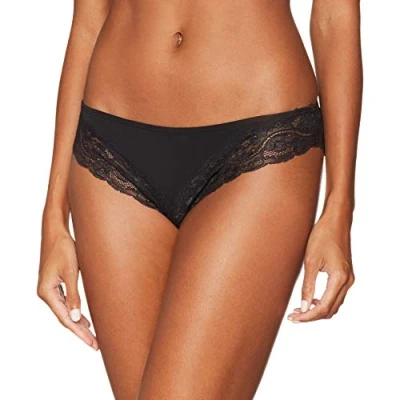 Abbildung von Triumph Damen Lovely Micro Tai Briefs, SCHWARZ, S