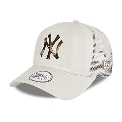 Abbildung von New Era York Yankees Cap Trucker Kappe Camouflage Infill Basecap MLB Baseball beige One Size
