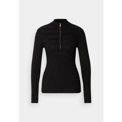 Abbildung von Morgan Menzip Strickpullover, Damen, Größe: Medium, Noir