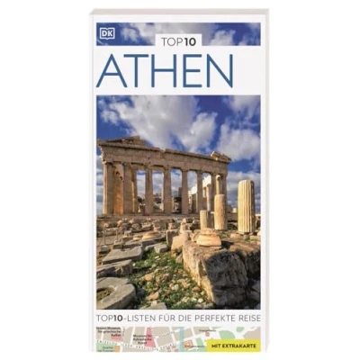Abbildung von TOP10 Reiseführer Athen: Listen zu Highlights, Themen und Stadtteilen mit wetterfester Extra Karte