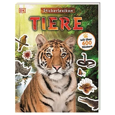 Abbildung von Sticker Lexikon. Tiere: Mit über 600 Stickern. Sachwissen &amp; Stickerspaß in einem. Für Kinder ab 4 Jahren