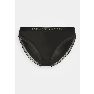 Abbildung von Tommy Hilfiger Badehose Slip, Damen, Größe: Small, Black