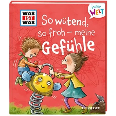 Abbildung von WAS IST meine Welt so wütend, froh Gefühle / Pappbilderbuch mit lustigen Klappen Buch für Kinder ab 2 Jahren