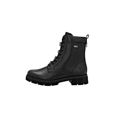Abbildung von Remonte Plateaustiefelette, Damen, Größe: 38, Schwarz Schuhe
