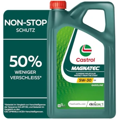 Abbildung von Castrol Magnatec DX 5W 30 5l Motoröl 15F6E1