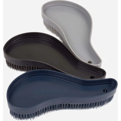 Abbildung von LeMieux Bürstenset Wizard Brush Navy/Schwarz/GrauVerkauft von Agradi