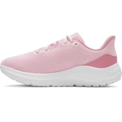 Abbildung von Under Armour Charged Pursuit 4 Laufschuh Straße, Damen, Größe: 41, Prime pink / elixir white Schuhe