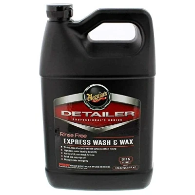 Abbildung von Meguiar&#039;s D11501 Detailer Rinse Free Express Wash und Wax, 3.78L