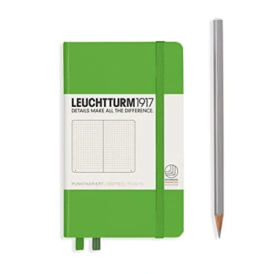 Abbildung von LEUCHTTURM1917 357486 Notizbuch Pocket (A6), Hardcover, dotted, Fresh Green