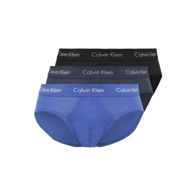 Abbildung von Calvin Klein Underwear HIP Brief 3 PACK Slip, Herren, Größe: XS, Grey