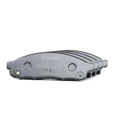 Abbildung von BREMBO P 54 038 Bremsbelagsatz mit akustischer Verschleißwarnung ohne Zubehör MITSUBISHI: L200 / Triton IV Pickup, V Platform Chassis
