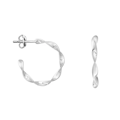 Abbildung von SOFIA MILANI Damen Ohrringe 925 Silber Spiralen Steck Creolen 21060