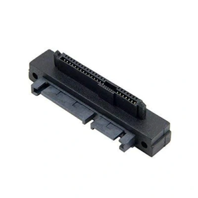 Abbildung von chenyang SAS zu SATA Adapter SFF 8482 29Pin Festplatte Motherboard 22Pin 90 Grad Winkel Konverteradapter