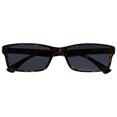Abbildung von The Reading Glasses Company Die Lesebrille Unternehmen Braune Schildpatt Sonnen Leser UV400 Designer Stil Herren Damen Lesehilfe S92 2 +1,50