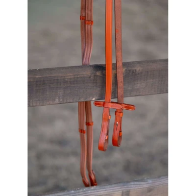 Abbildung von HB Showtime soft leather reins with stops