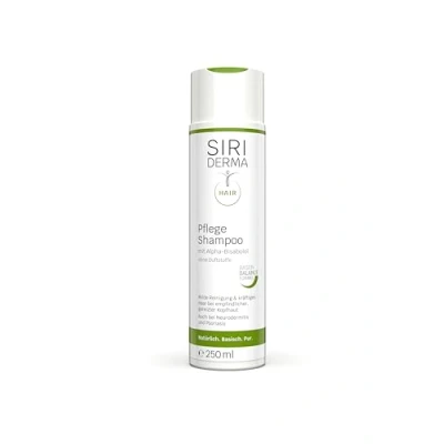 Abbildung von SIRIDERMA Basisches Pflege Shampoo Ohne Duftstoffe 250 ml Parabene &amp; Silikone 100% Vegan Bei sensibler Kopfhaut