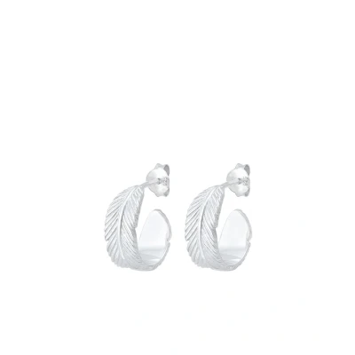 Abbildung von Elli Feather Festival Trend Ohrringe silvercoloured, Damen, Größe: One Size, Silver coloured