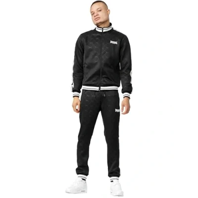 Abbildung von Lonsdale Herren ASHWELL Trainingsanzug, Black/White, XXL