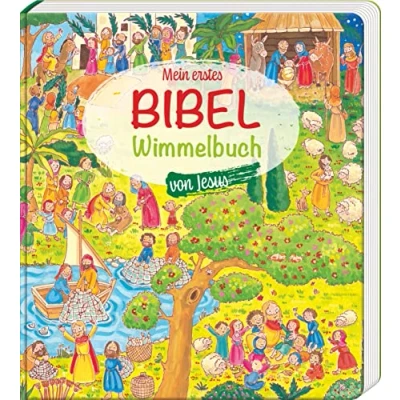 Abbildung von Mein erstes Bibel Wimmelbuch von Jesus (Wimmelbücher): Bibelgeschichten für Kinder ab 2 in kunterbunten Wimmelbildern. Jesusgeschichten im stabilen ... vom Stern Bethlehem bis zur Auferstehung