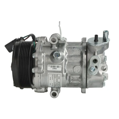 Abbildung von NRF 32870 Kompressor DV9 12 PAG 46 YF R 1234yf, 134a mit Kompressoröl, Dichtring EASY FIT