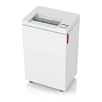 Abbildung von IDEAL 2445 Aktenvernichter, Sicherheitsstufe P 2, Streifenschnitt 4 mm, 18 Blatt Kapazität, 35 L Abfallbehälter, vernichtet auch Büro /Heftklammern und Kreditkarten