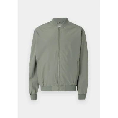 Abbildung von Jack &amp; Jones Jjecharge Bomber Jacket Bomberjacke, Herren, Größe: Medium, Grün